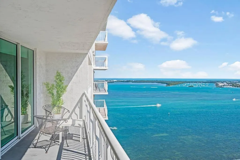 Apartment High Floor Ocean View Unit In Brickell *
