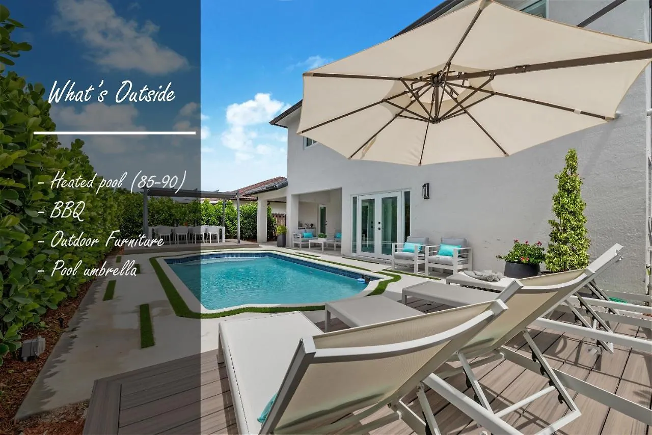 Glamour - 5br, Heated Pool, Game Haven L23