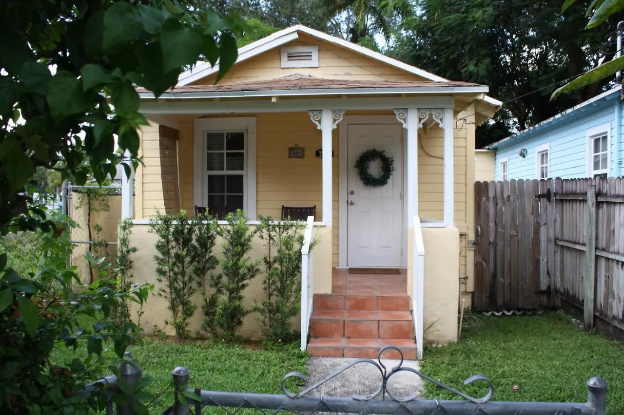 Key West Style Historic In Coconut Grove Florida The Yellow House Holiday home Miami