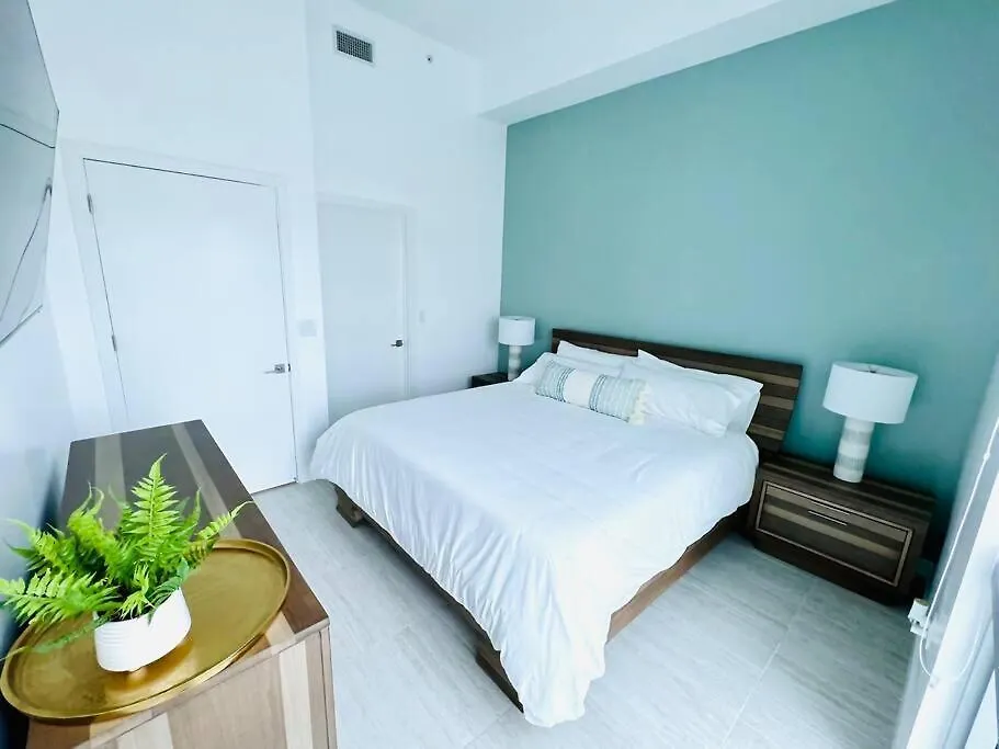 Sleek 2bd 2ba In Design District Lejlighedshotel *