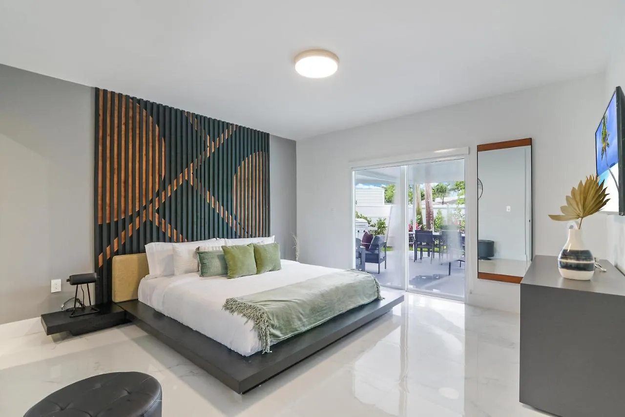 Family 5Br Miami Resort Pool, Sports & Bbq Oasis L04 度假居 *