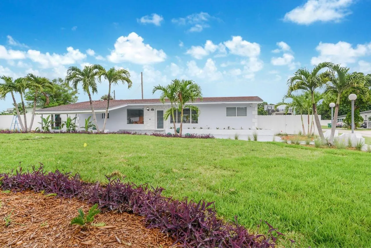Family 5Br Miami Resort Pool, Sports & Bbq Oasis L04 度假居