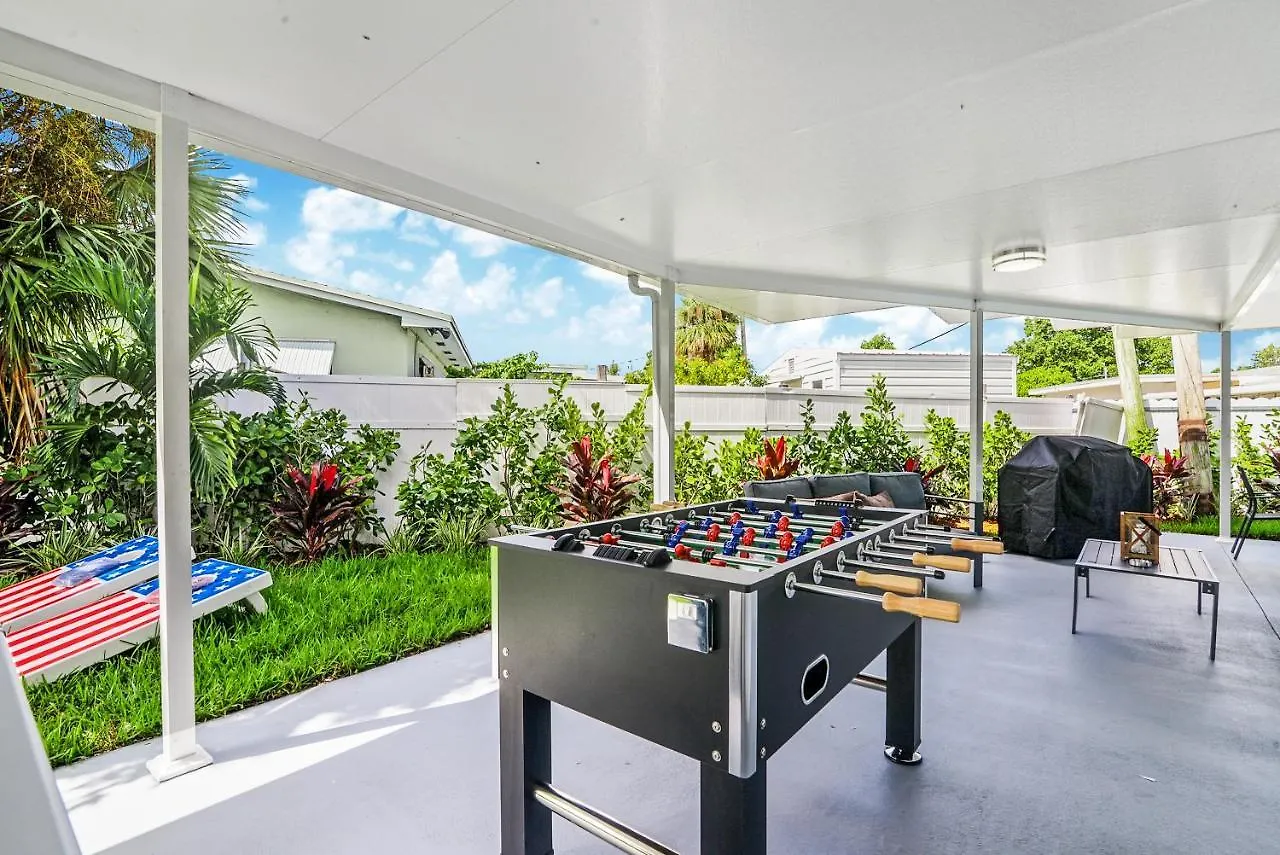 Family 5Br Miami Resort Pool, Sports & Bbq Oasis L04 Miami