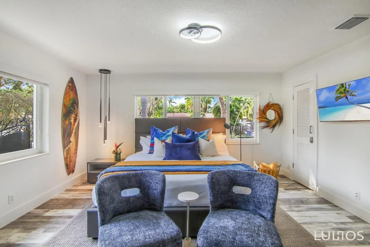 Tropicasa Paradise Near Beach-downtown With Heated Pool Mini Golf & Bbq L22 Miami