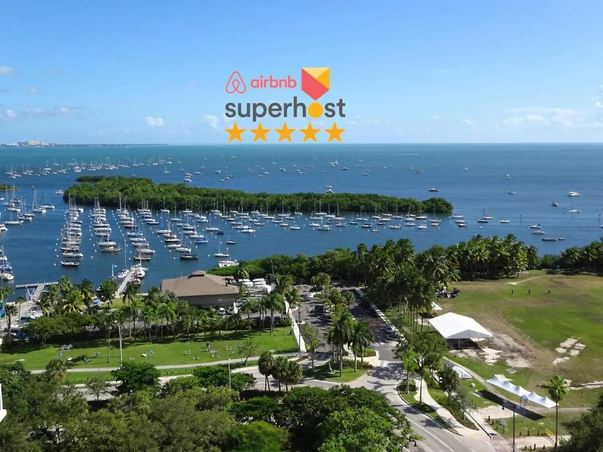 Ocean View Balcony Steps From Restaurants, Peacock Park & Marina * Miami