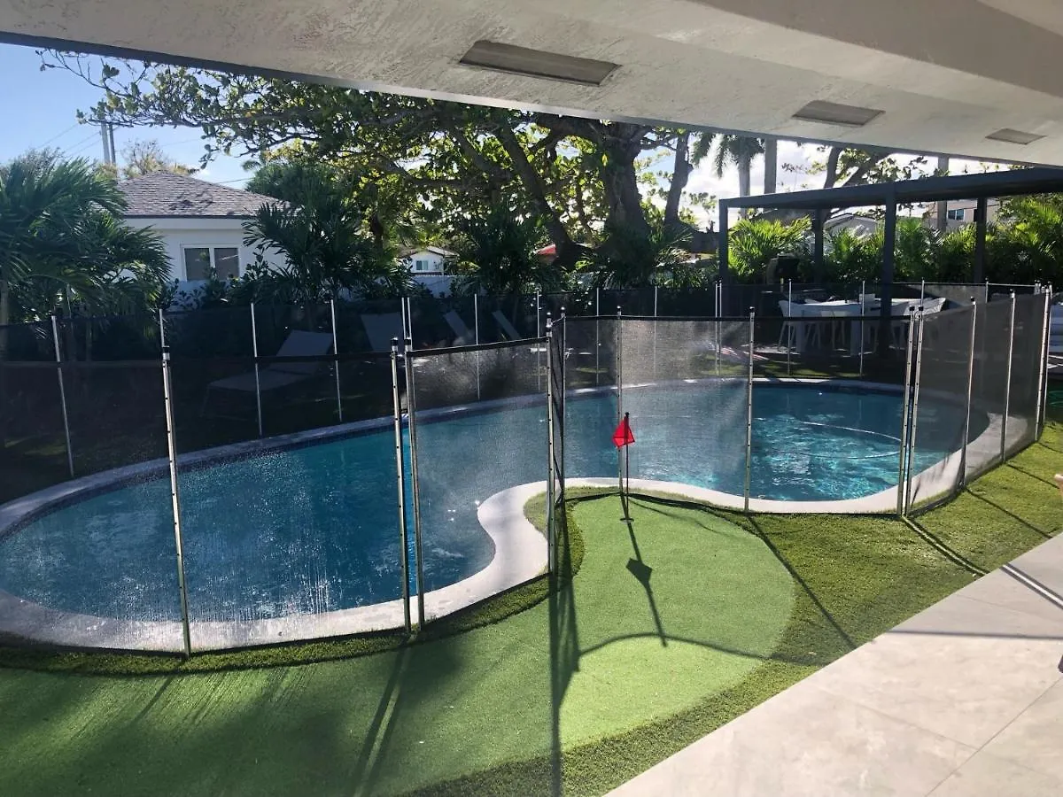 Premium Miami Villa Resort Pool, Golf & Bb Court L05 Miami