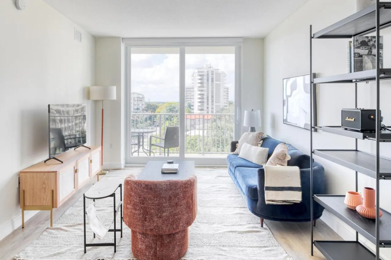 Апартаменты Coral Gables 2br W Wd Pool Gym Near Shops Mia-45 *