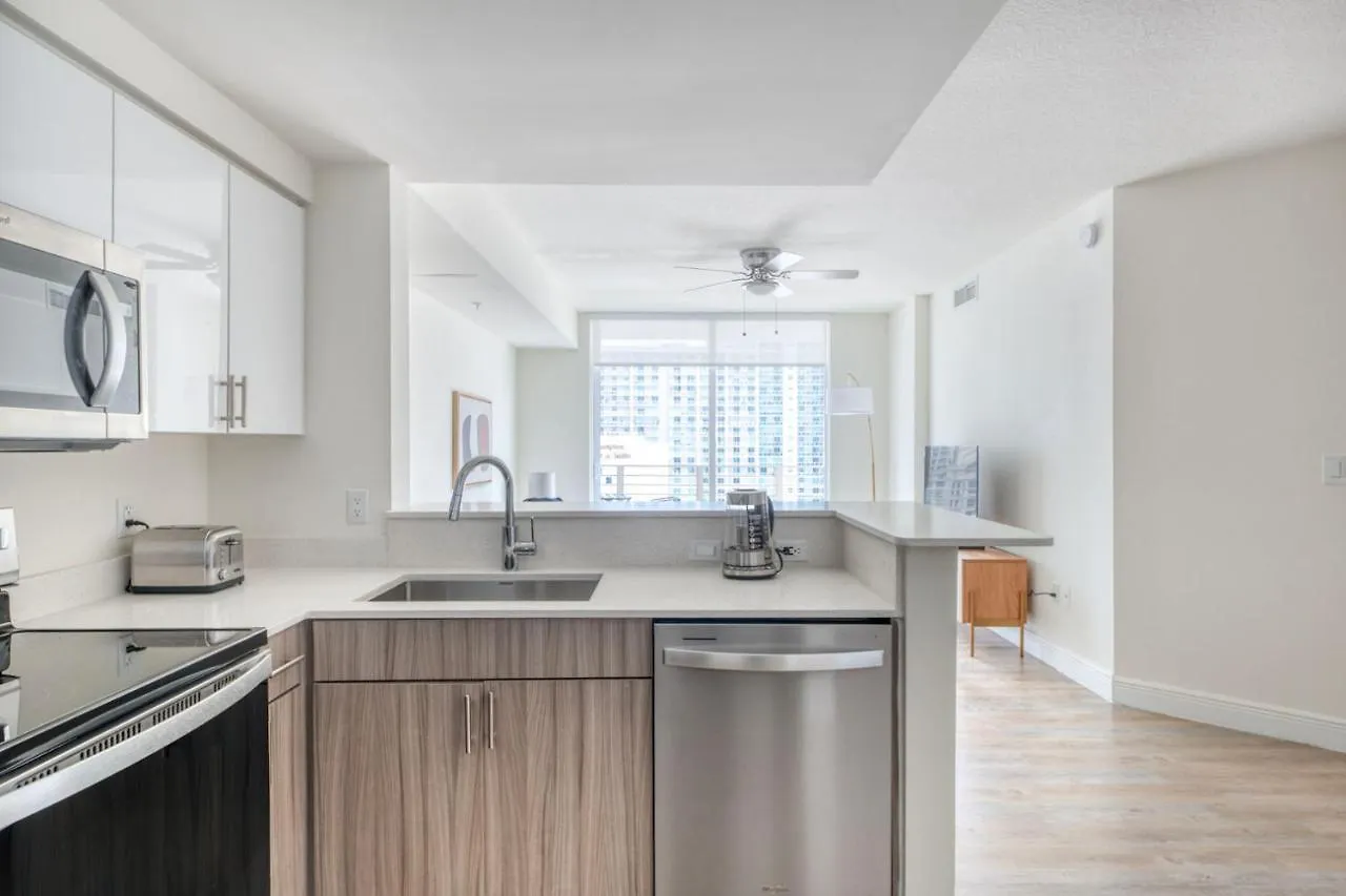 Brickell 1br W Gym Pool Wd Nr Center Mia-69 Apartment Miami