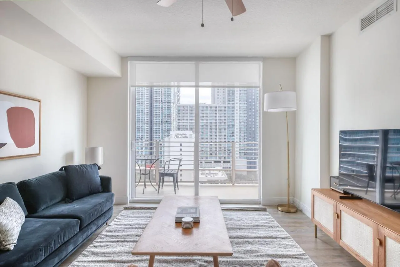 Apartment Brickell 1br W Gym Pool Wd Nr Center Mia-69 *