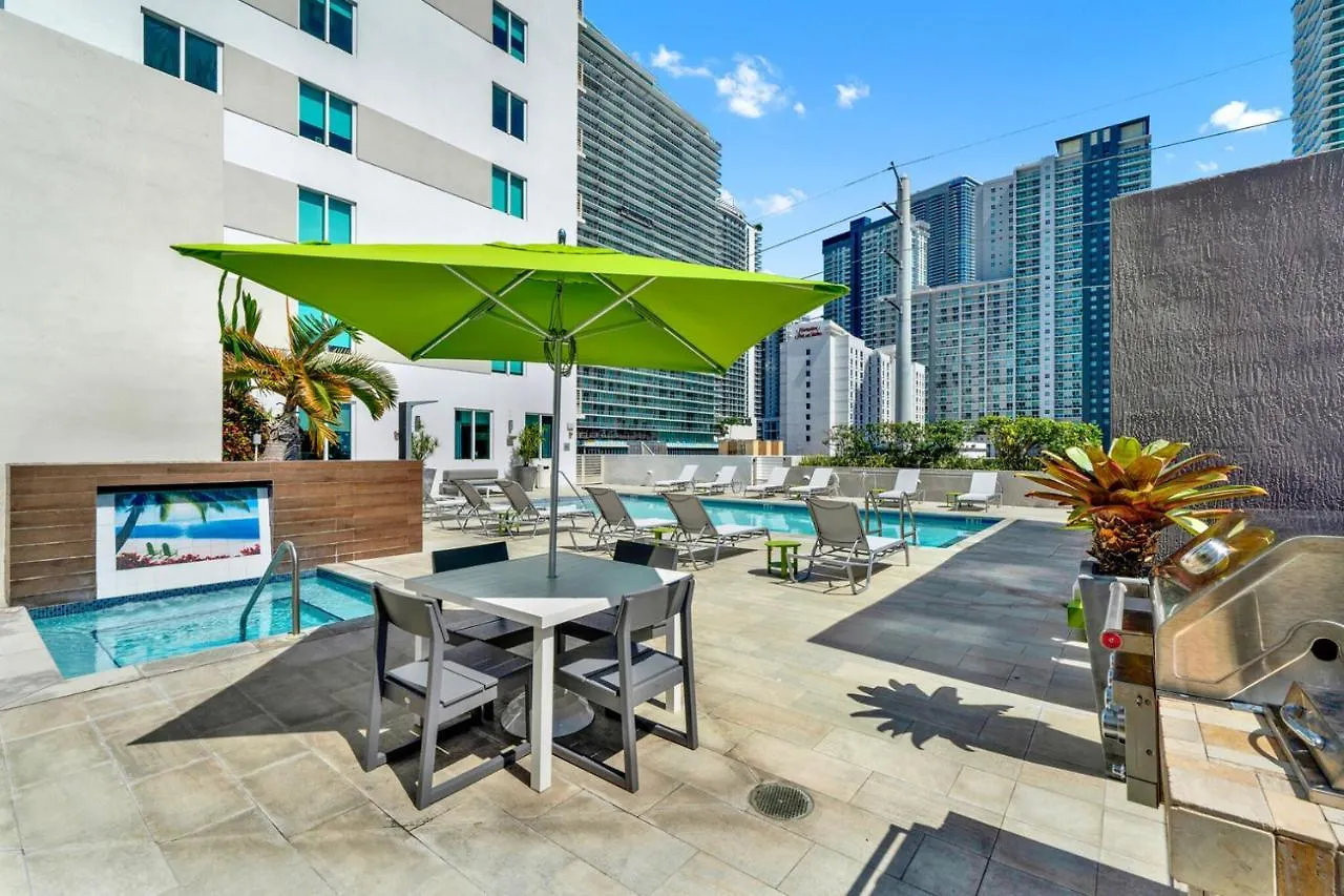 Brickell 1br W Gym Pool Wd Nr Center Mia-69 Apartment Miami