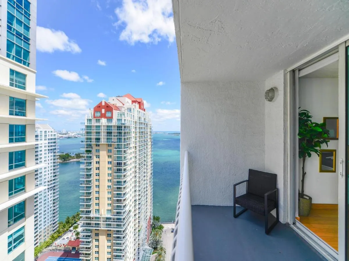 Апартаменты Cozy And Bohemian In Brickell Майами