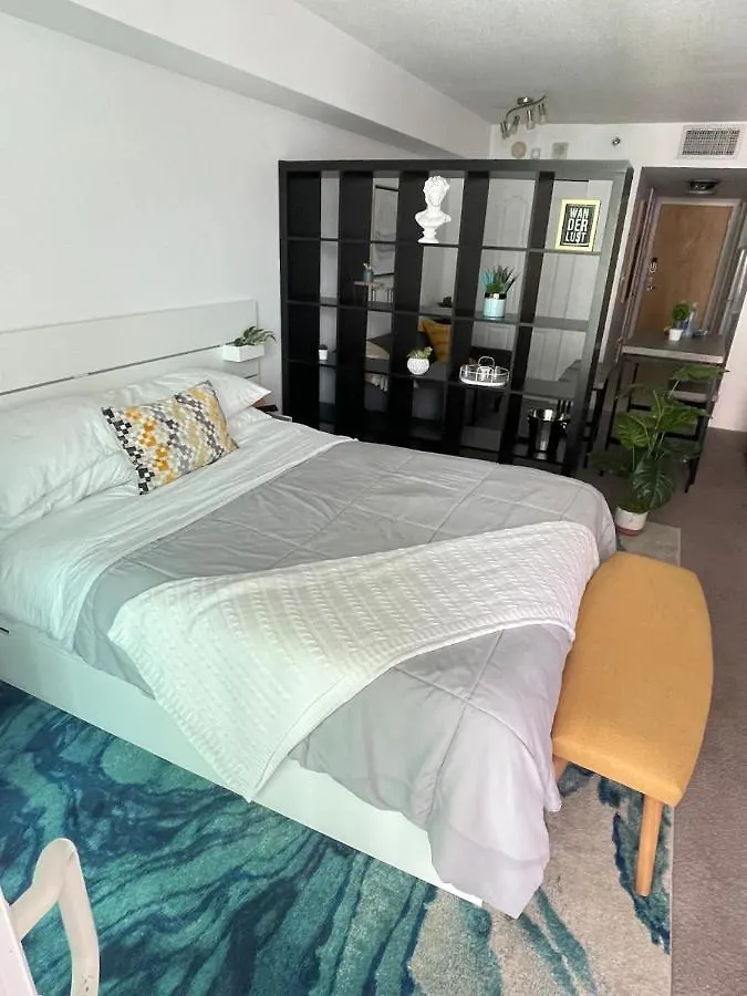 Lejlighed In Brickell With Pool, Gym, Free Parking And Game Miami