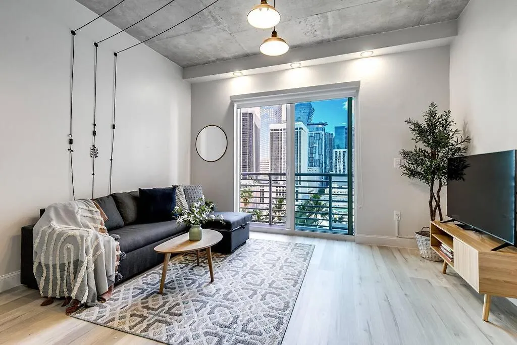 Contemporary Loft In Beautiful Down 4 People 1608 Apartment Miami