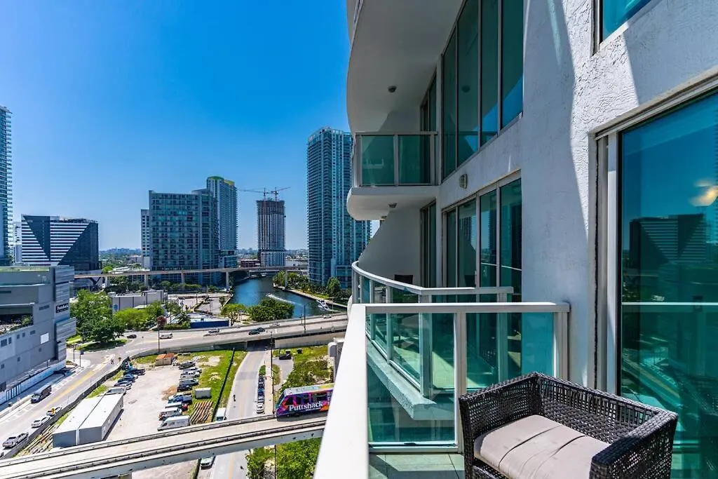 Elegant King Bedroom Loft Miami