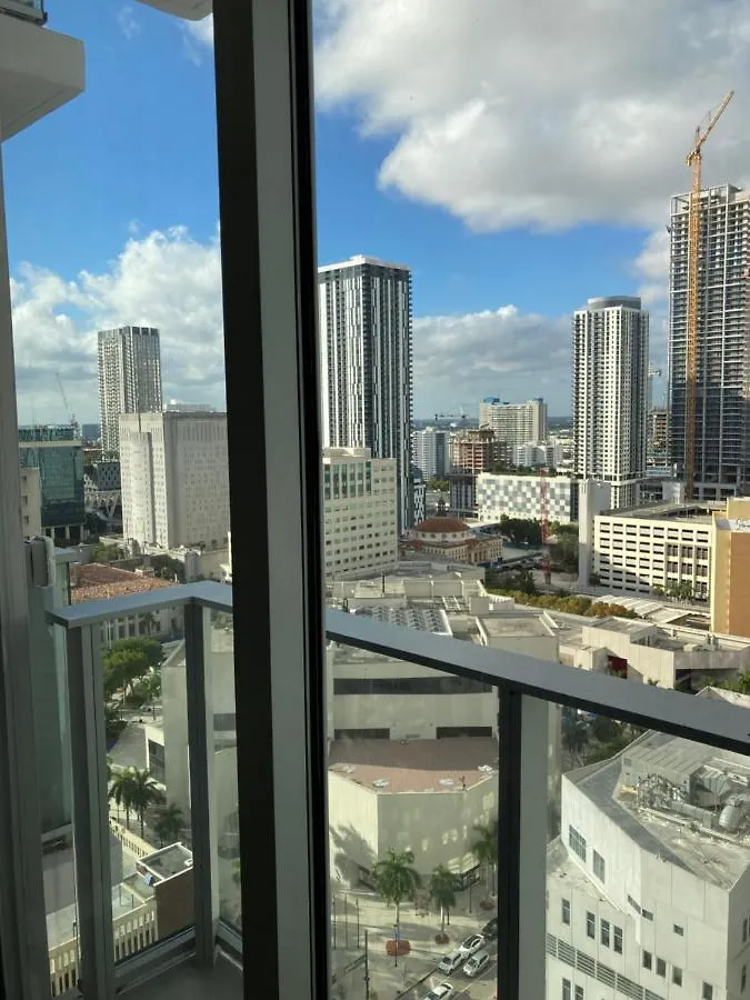Brand New Modern 1 Bedroom Unit Downtown Lägenhet Miami