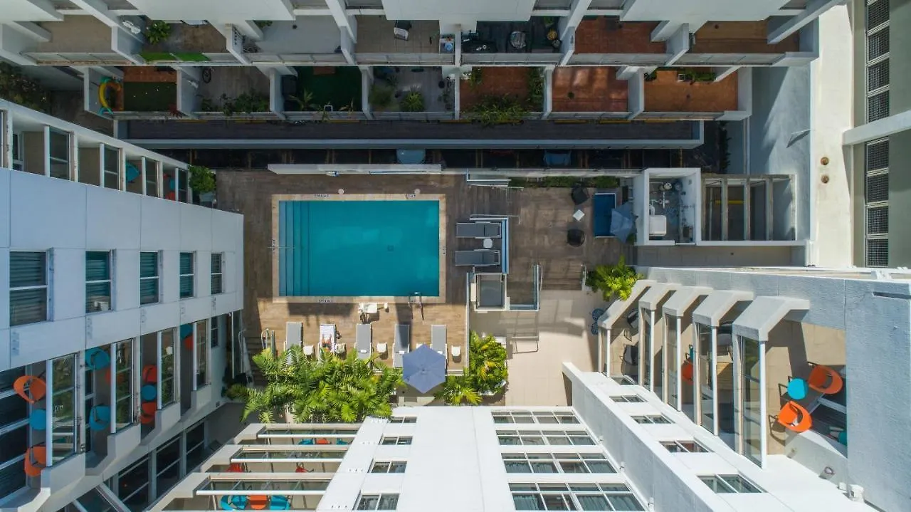 Lägenhetshotell Habitat Brickell I Sextant 4*