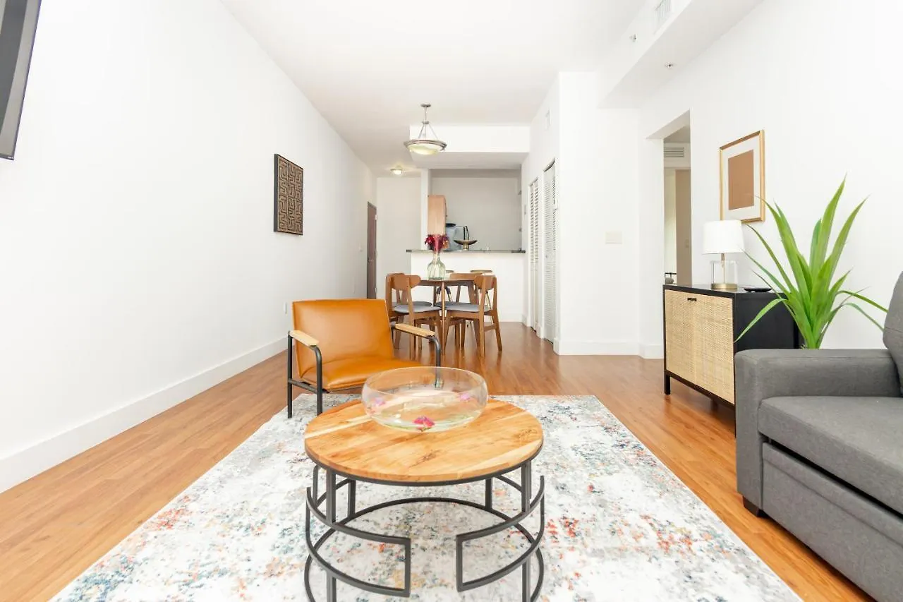 Apartmán Downtown 2 Bedrooms - 10 Minutes To Beach - 5 Minutes To Wynwood *