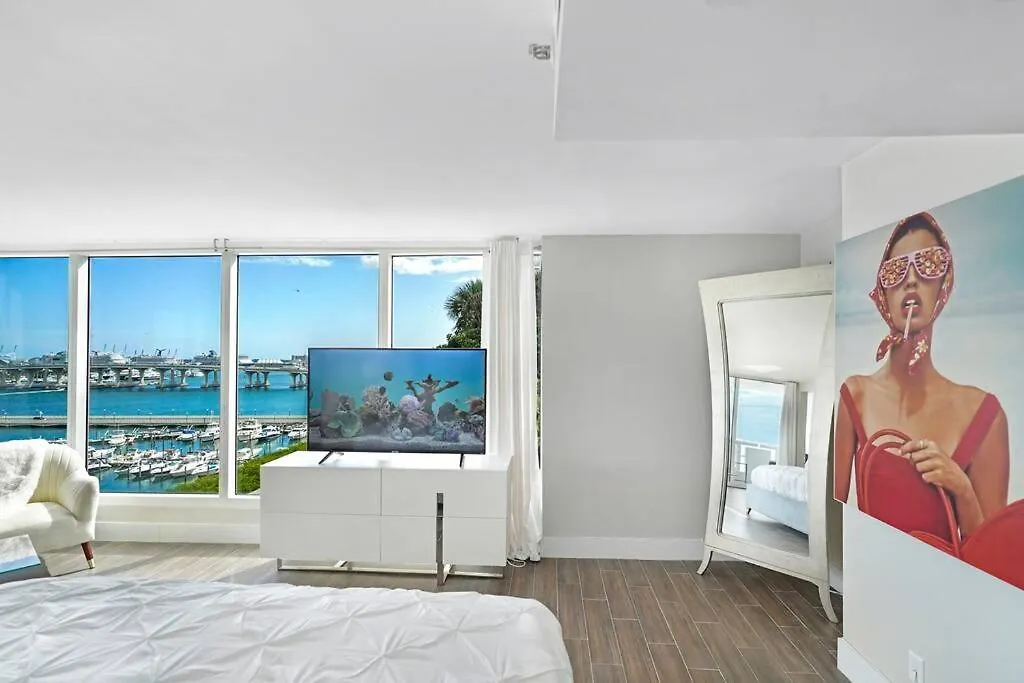 아파트 The Palms! Direct Water View Corner *