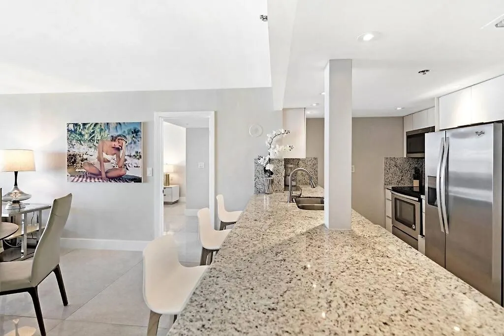 Champagne & Ice! Water Views, 2 Private Balconies! Apartment
