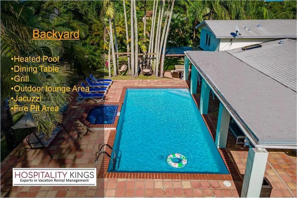 Dream Home/ Pool/jacuzzi/ Fire Pit Prázdninový dům *