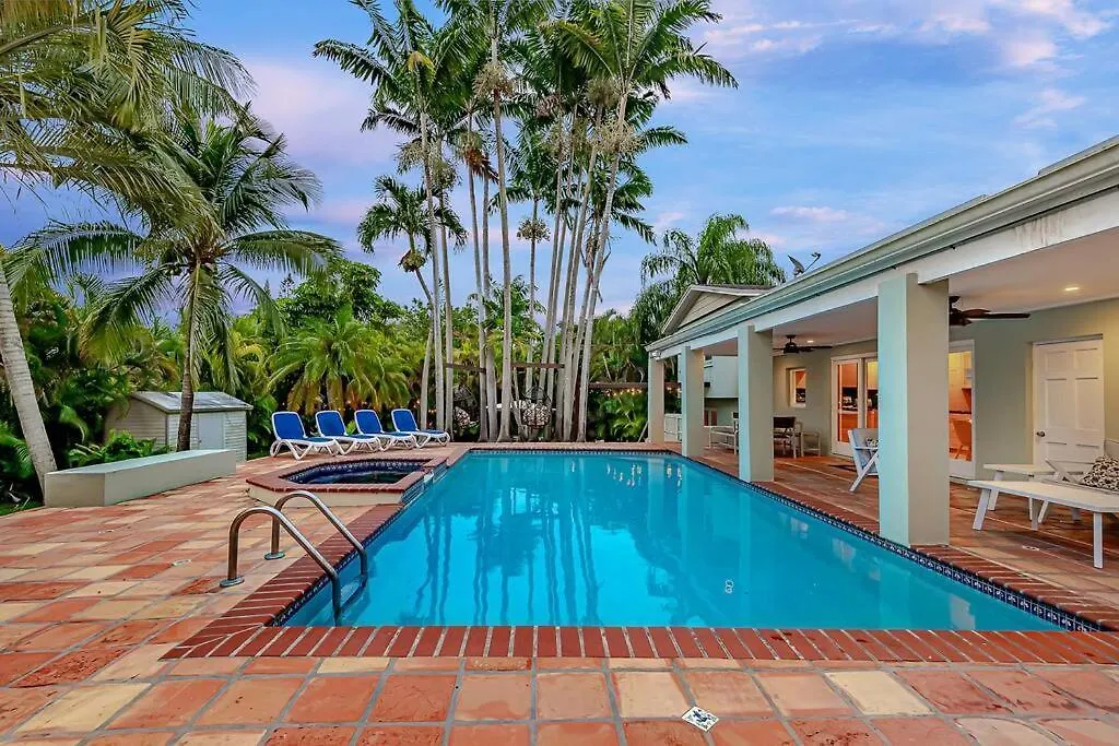 Dream Home/ Pool/jacuzzi/ Fire Pit Prázdninový dům Miami