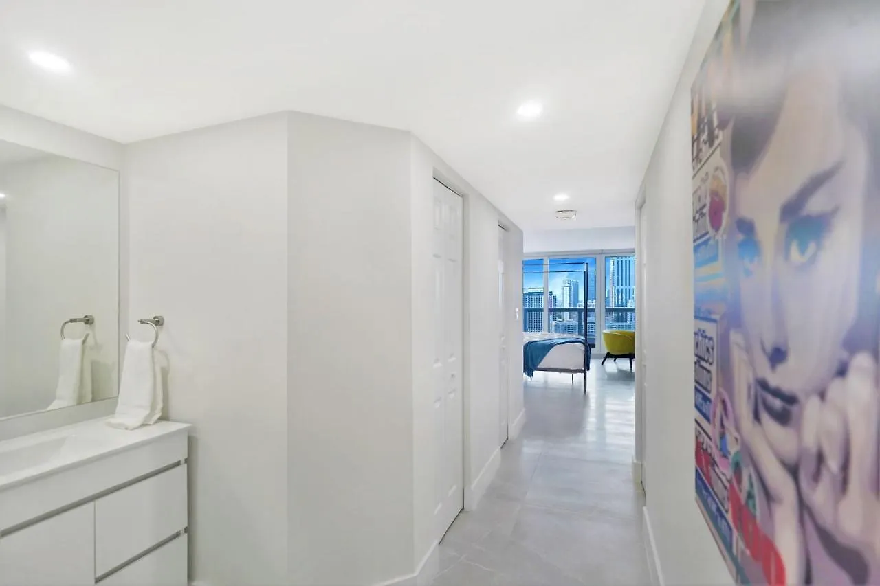 公寓 Sweet Dreams! Renovated With Water Views 迈阿密
