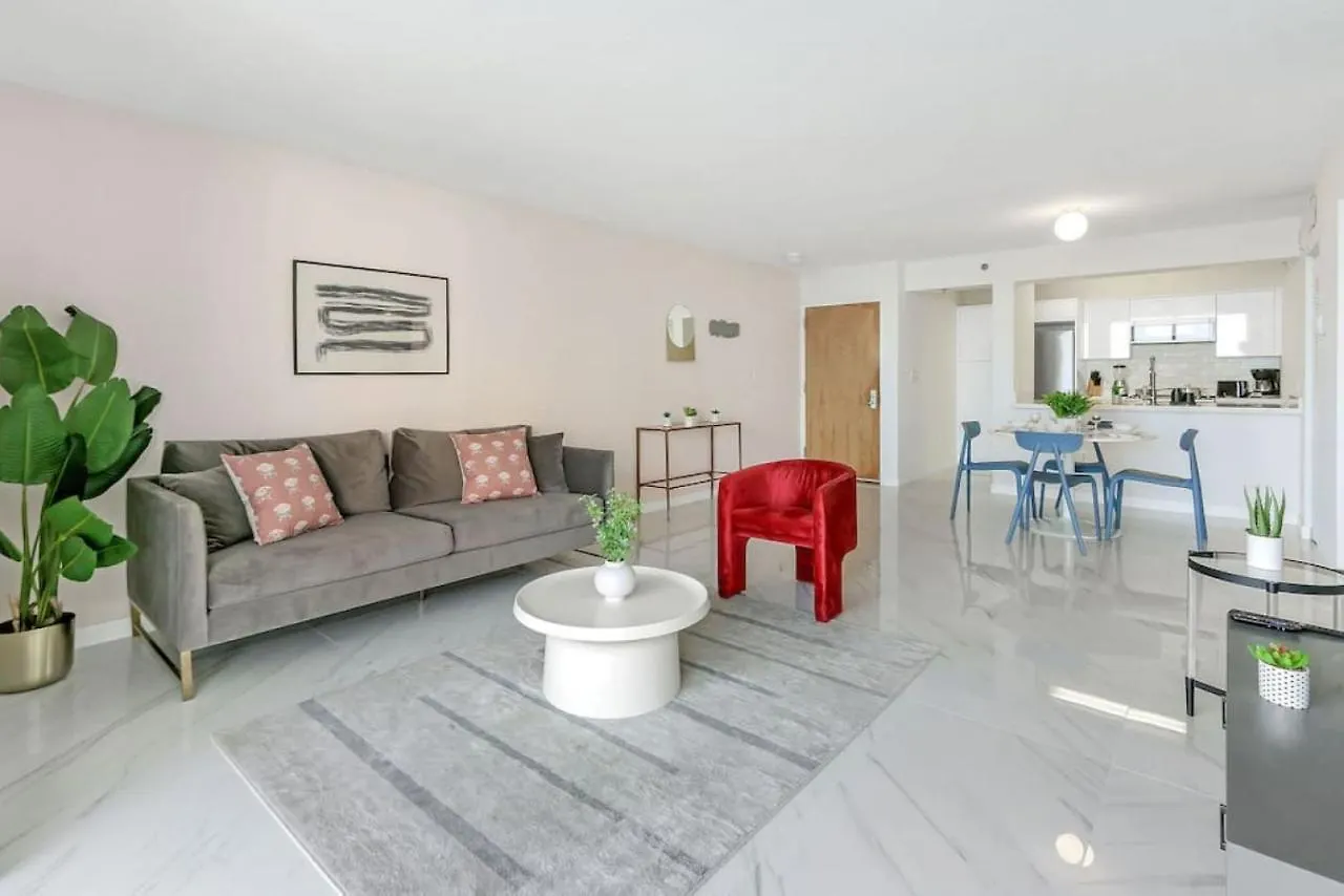 Brickell Bay View Oasis With Pool Hot Tub And Gym Miami