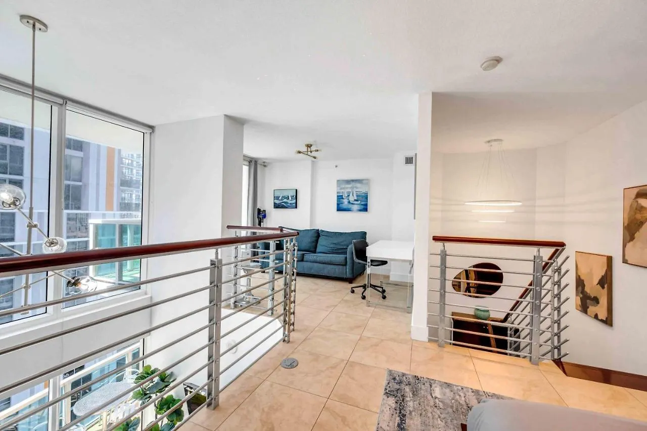 *spacious 2br Loft Brickell W/stunning Views* Miami
