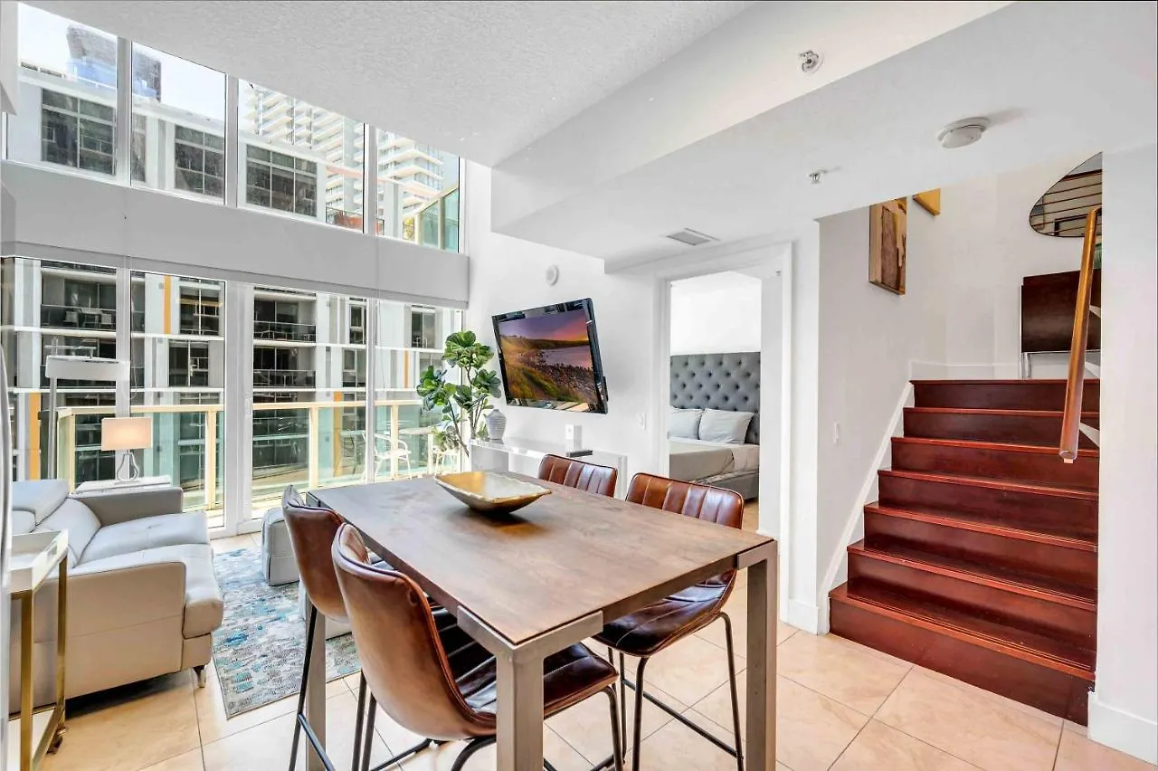 Appartamento *spacious 2br Loft Brickell W/stunning Views*