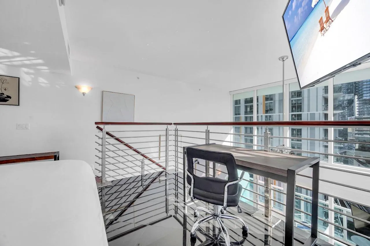 Apartment Iconic 2 Bedroom Loft Brickell-stunning Views Miami