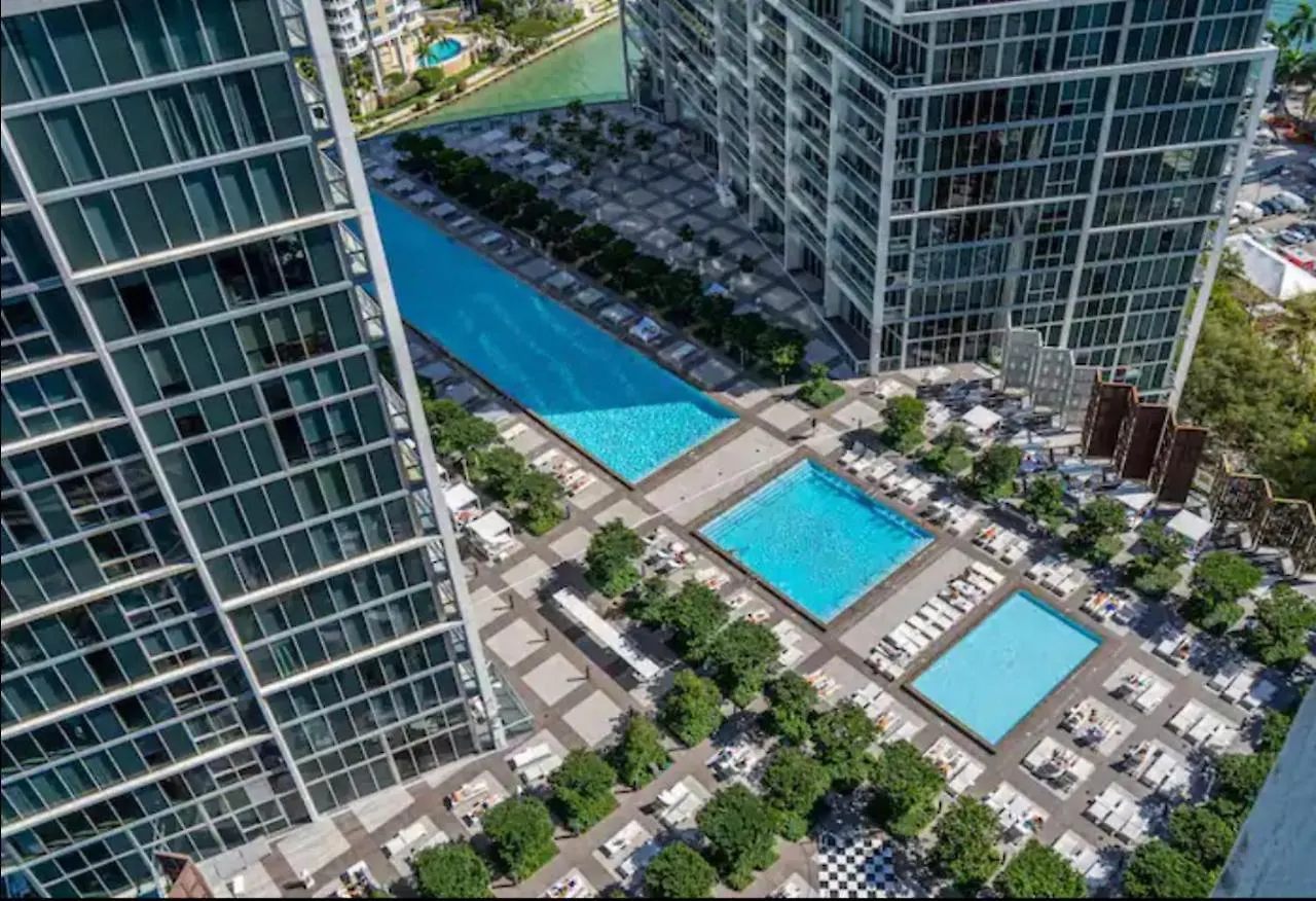 アパート Lovely 2 Bedroom W Icon Brickell-waterviews -free *
