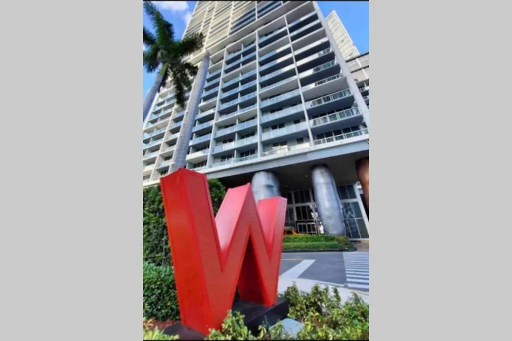 公寓 Icon Brickell -lux 2 Bedroom With & Bayview 迈阿密