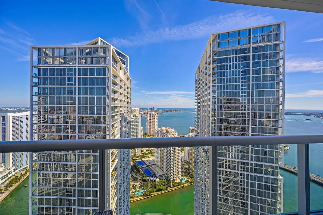 Icon Brickell • High Floor • Bay & Pool View Free Lejlighed Miami