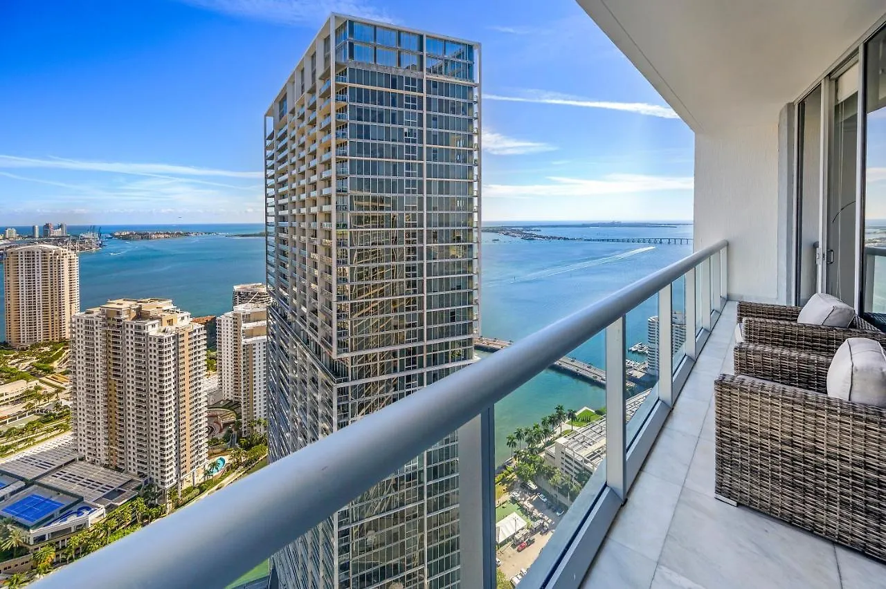 Icon Brickell • High Floor • Bay & Pool View Free Apartment