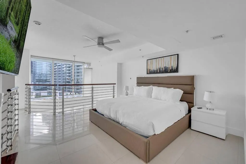 Luxury 2 Bedroom Loft Brickell-waterviews Apartment *