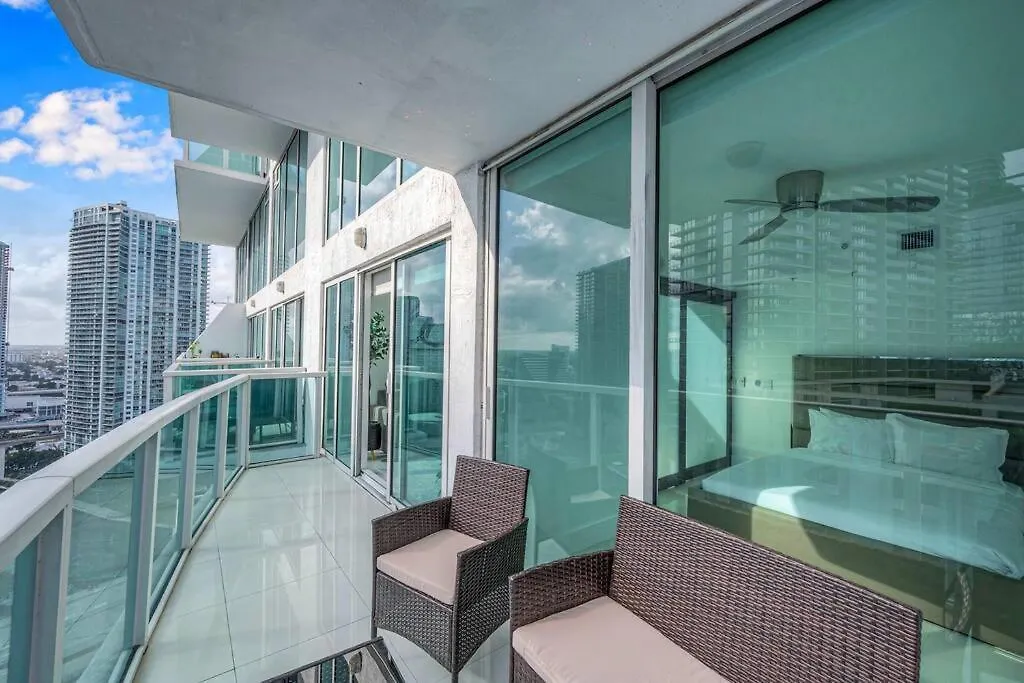 Apartment Luxury 2 Bedroom Loft Brickell-waterviews Miami