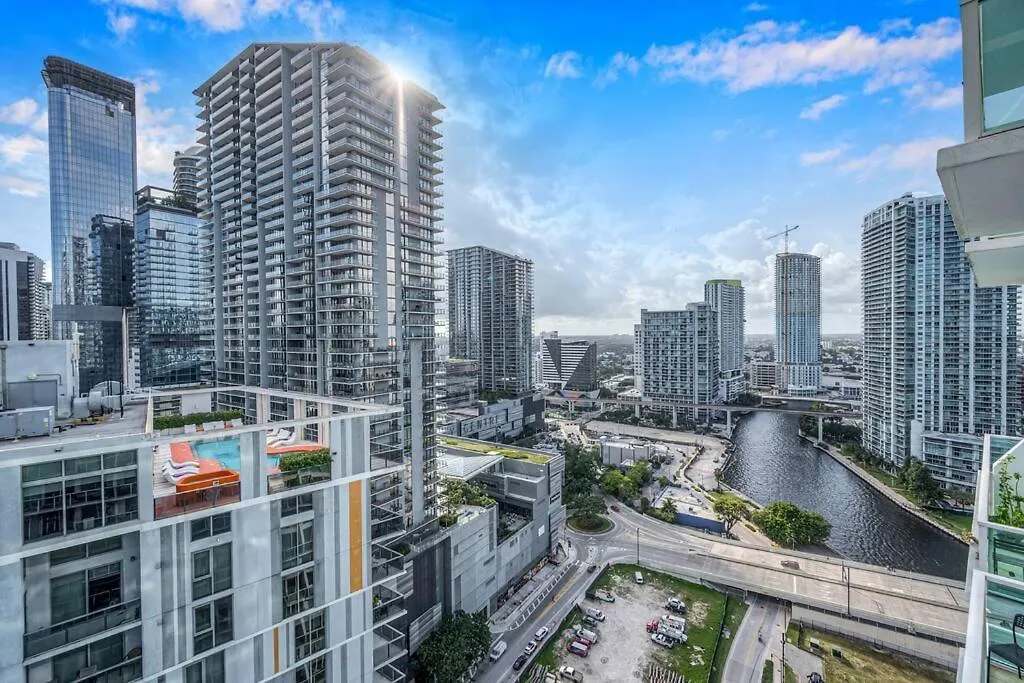 Luxury 2 Bedroom Loft Brickell-waterviews Apartment Miami