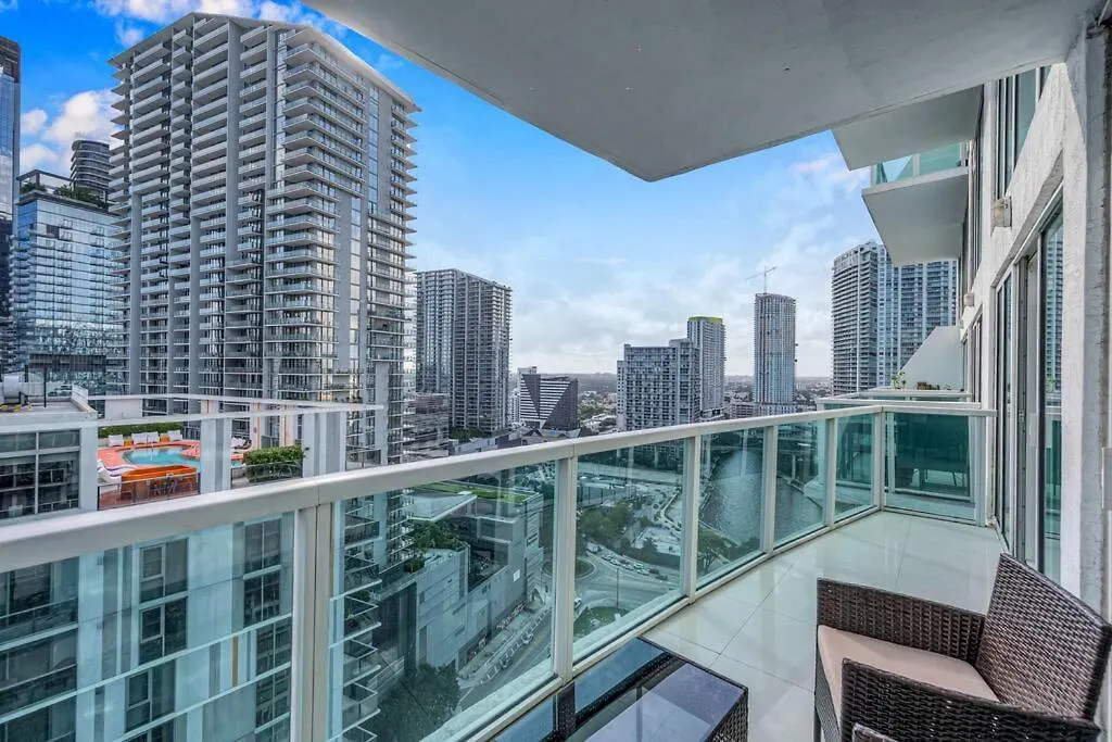 Luxury 2 Bedroom Loft Brickell-waterviews Apartment