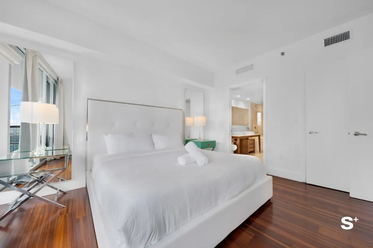 Icon Brickell Waterview One-bedroom 公寓 *