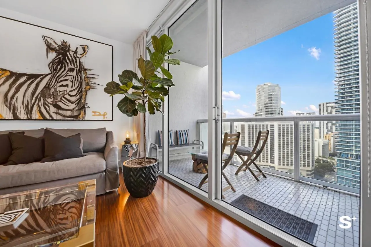 Icon Brickell Waterview One-bedroom 公寓 迈阿密