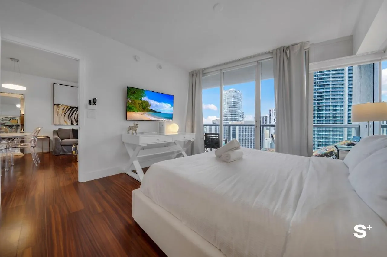公寓 Icon Brickell Waterview One-bedroom *