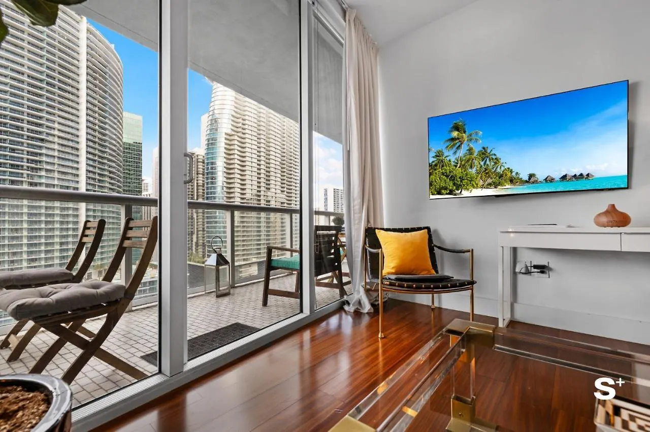 Icon Brickell Waterview One-bedroom 公寓 迈阿密