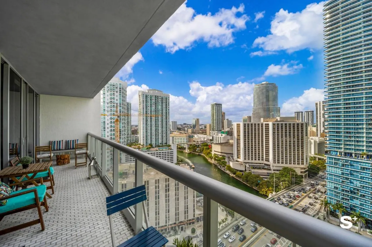 公寓 Icon Brickell Waterview One-bedroom *
