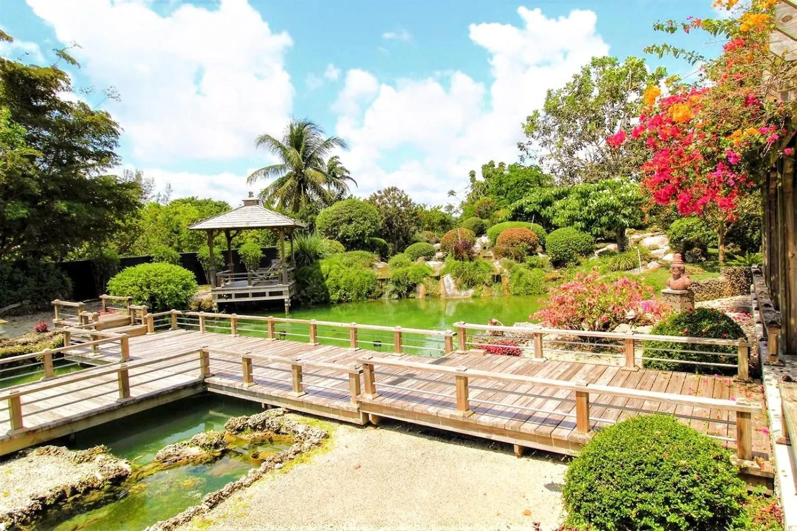 Magical Wonderkoi House In A Japanese Koi Garden *