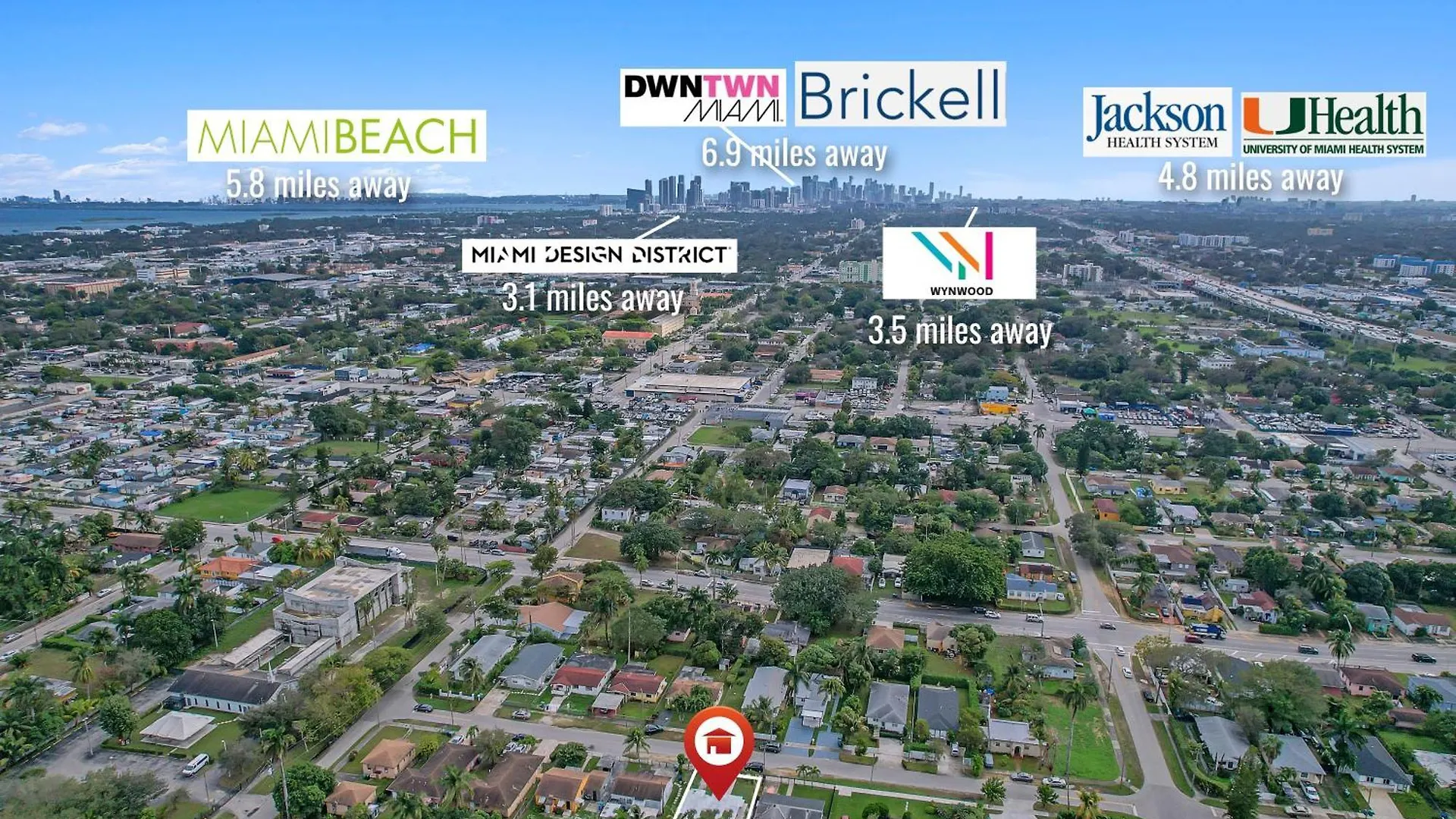 Azul - Fully-stocked, 1br With Private Patio And Free Parking Miami