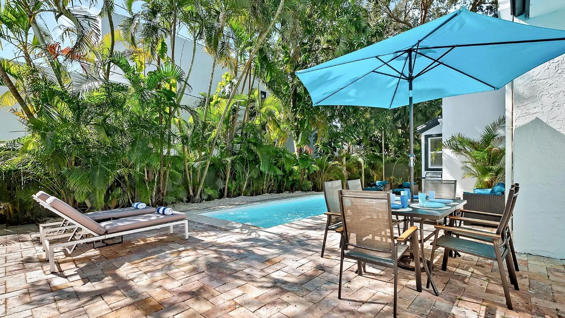 Tropicale Stunning 4 Bedroom 4 Bath With Pool And Bbq Miami