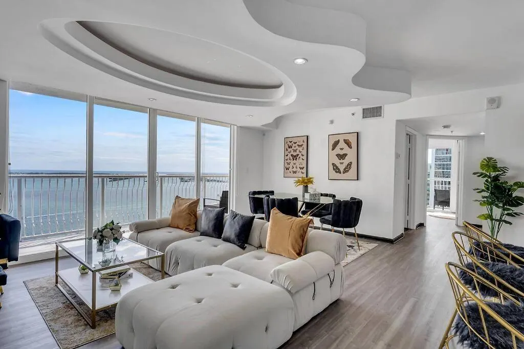 公寓 New Stunning 2br Brickell Condo-free Parking *