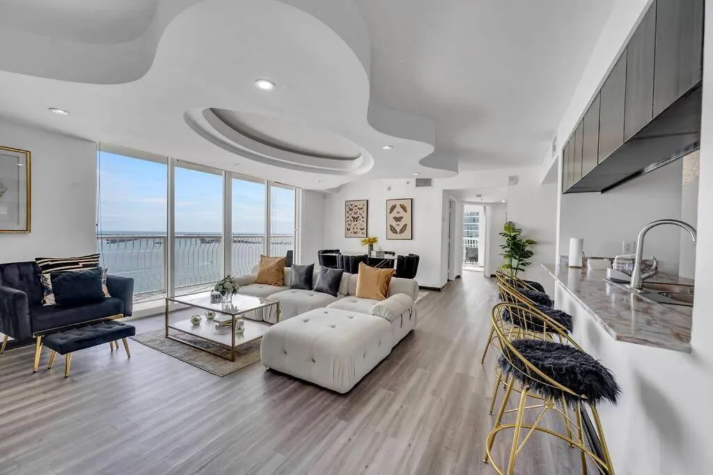New Stunning 2br Brickell Condo-free Parking 迈阿密