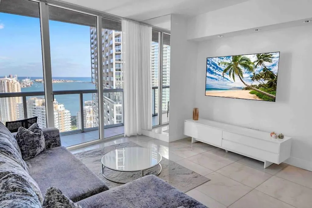 43rd Floor Icon Brickell Ocean &pool View Free Apartment Miami