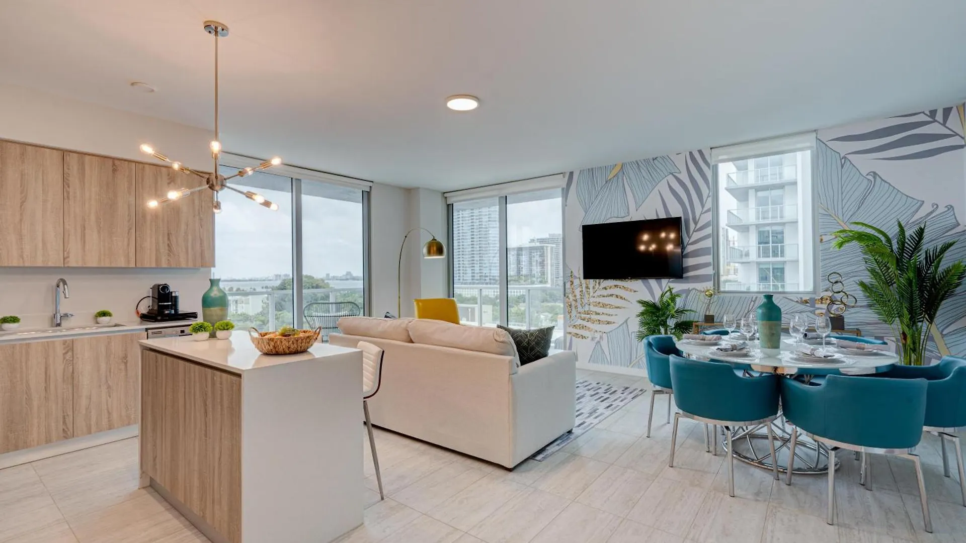 3900-717as Design District, 2 Bedrooms & 2 Bathrooms & Bay * Miami